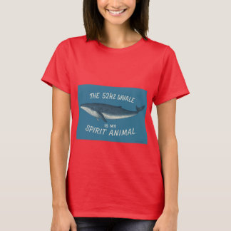 T-shirt 52HZ Baleine Est Mon Esprit Animal