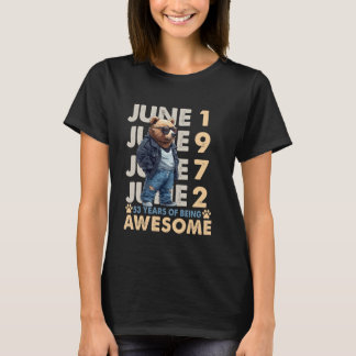 T-shirt 53e anniversaire Légendes de l'ours Juin 1972 53 a