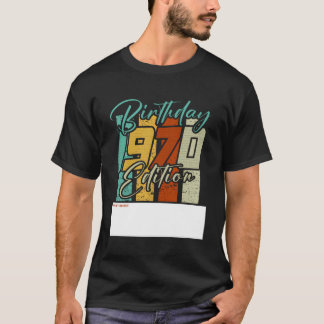 T-shirt 53E Anniversaire Limitée 1970 Edition Retro Fun