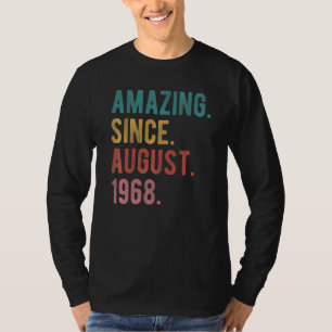 T-shirt 54 Ans 54ème anniversaire Awesome depuis le 19 aoû