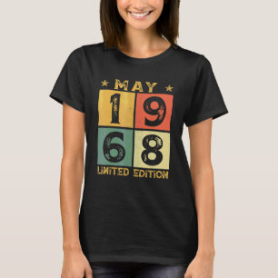 T-shirt 54e anniversaire Décorations mai 1968 54 ans
