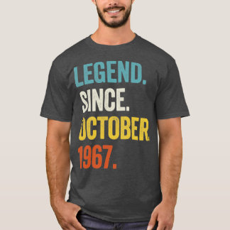 T-shirt 55 ans de légende depuis octobre 1967 55e annivers