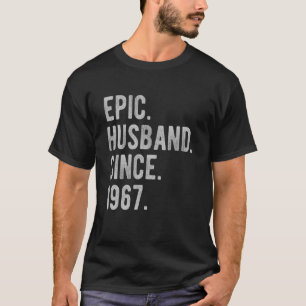 T-shirt 55e anniversaire du Mariage pour lui Epic Mari Sin