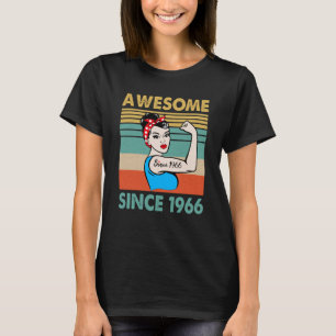 T-shirt 57 Ans Awesome depuis 1966 57e anniversaire