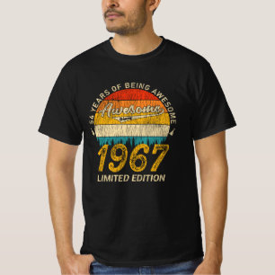 T-shirt 58 Ans 1967 Rétro Magnifique 58e anniversaire Cade