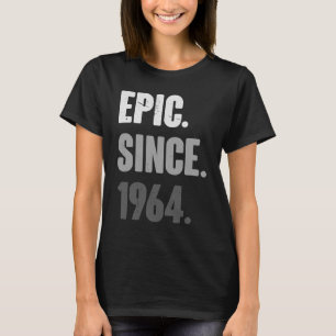 T-shirt 59 Ans Vintage 1964 Anniversaire 59e Décorati