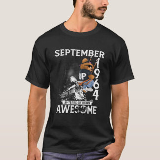 T-shirt 59Th September 1964 59 S