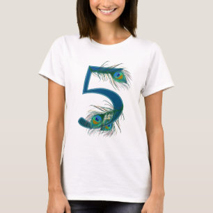 T-shirt 5 / 5ème / 5ème anniversaire / numéro 5