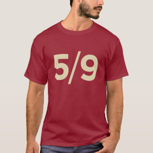 T-shirt 5/9 rapport