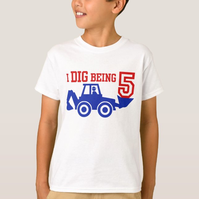 T-shirt 5 ans (Devant)