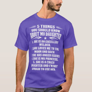 T-shirt 5 Choses À Propos Souder Fier Souder T Shir