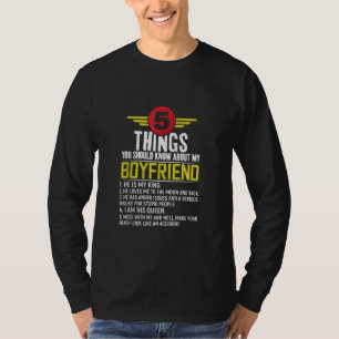T-shirt 5 Choses Drôle Que Vous Devriez Savoir Sur Mon Pet