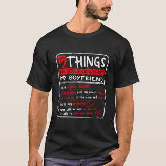 T-shirt 5 choses que vous devriez savoir sur mon ami Ami