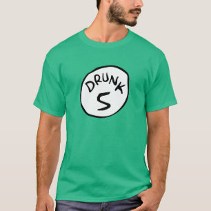 T-shirt 5 cinq ivre