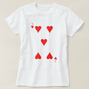 T-shirt 5 de coeurs