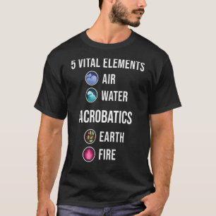 T-shirt 5 Éléments vitaux Air Eau Gymastique Gy