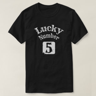 T-shirt 5 - Lucky Numéro 5 Chuck