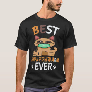 T-shirt 5 Meilleure mère de Berger allemand de tous les te