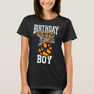 T-shirt 5e anniversaire Basketball 5 ans Enfants Cadeau