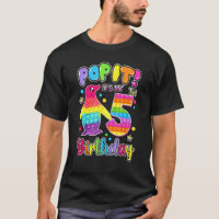 5e anniversaire tenue fille Penguin Pop It 5 an ol