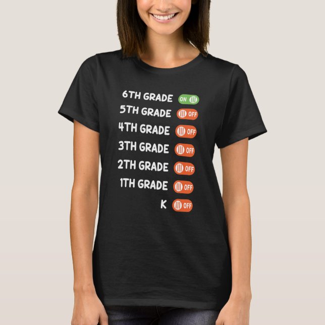 T-shirt 5e Gradué Next Stop Middle School (Devant)