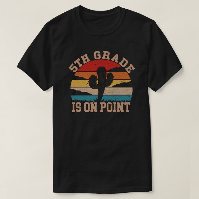 T-shirt 5ème La catégorie est sur la chemise de point (Design devant)