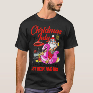 T-shirt 5zV0 Noël En Juillet Pas De Lait Et Cookie Juste A