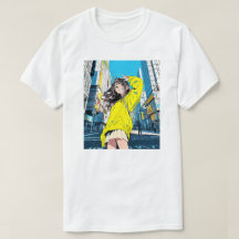 【6万人記念】寿司娘JK Tシャツ｜T-shirt GenerativeAI