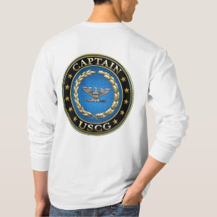 T-shirt [600] Garde côtière : Capitaine (CAPT)