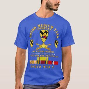 T-shirt 603e Cave Cav Phil Co 1st 2ÈME GUERRE MONDIALE ave