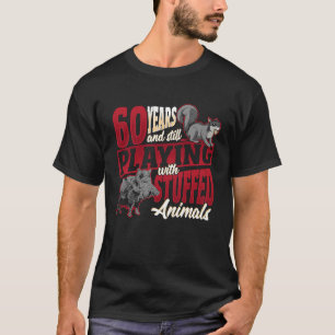 T-shirt 60 Ans Jouer des animaux farcis Taxidermiste Naiss