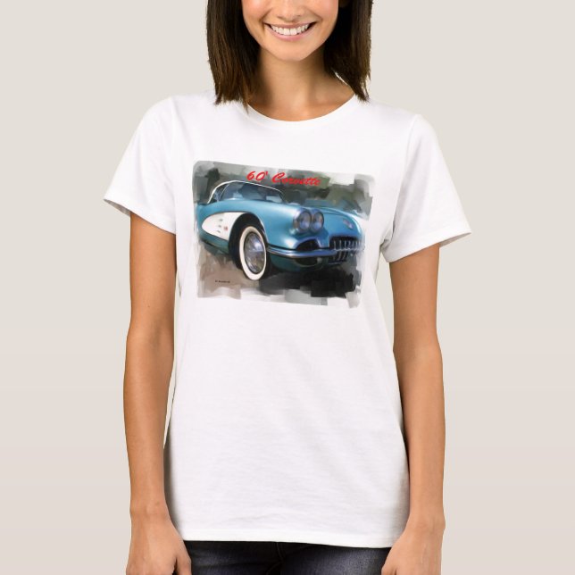 T-shirt 60' Corvette (Devant)