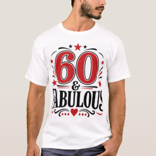 T-shirt 60 & Fabuleux