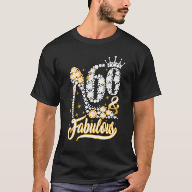 T-shirt 60 & Fabuleux 60 Ans 60e Anniversaire Diamond S (Devant)