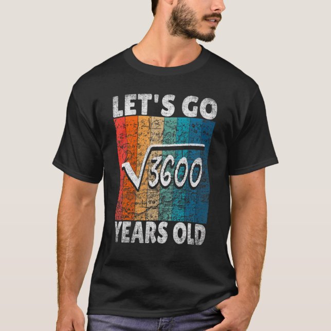 T-shirt 60e anniversaire Allons-y Racine à partir de 3600  (Devant)