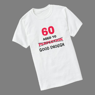 T-shirt 60e Anniversaire Cadeaux pour Hommes T Chemise