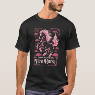 T-shirt 60e anniversaire Cheval de Feu Zodiaque Chinois 20
