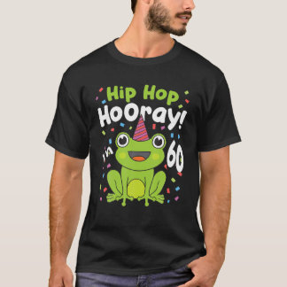 T-shirt 60e anniversaire garçon grenouille Lover 60 ans vi