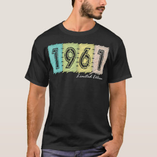 T-shirt 60e anniversaire homme femme 60 ans Anniversaire d