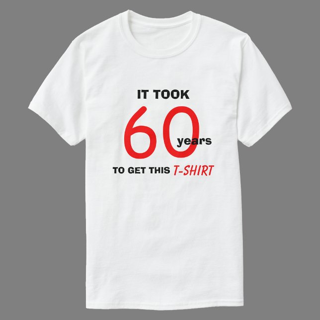 T-shirt 60e Anniversaire Idées Cadeaux pour Hommes T Chemi (Créateur téléchargé)