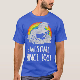T-shirt 60e anniversaire, licorne vintage, stupéfiant depu