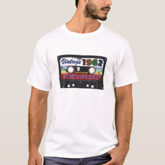 T-shirt 60E Anniversaire Vintage 1962 Hommes Femme Cassett