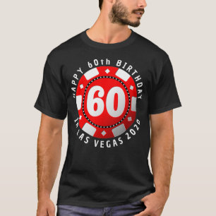 T-shirt 60e Birthday à Las Vegas 2020 
