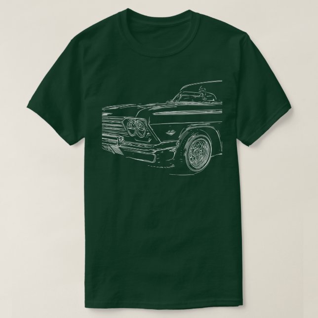 T-shirt 63 Impala Lowrider  (Design devant)