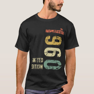 T-shirt 64th Birthday Gift 1960 Limited Edition 64 Years