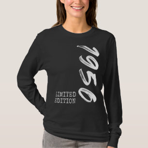T-shirt 66e anniversaire Dames Mens 66 ans 1956 18