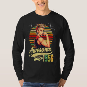T-shirt 67 Ans Awesome depuis 1956 67e Anniversaire