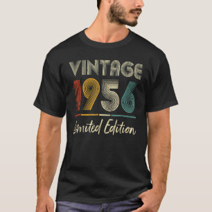 T-shirt 67 ans Vintage 1956 67e anniversaire