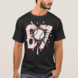 T-shirt 67 Baseball Six Seven 6 7 Mème