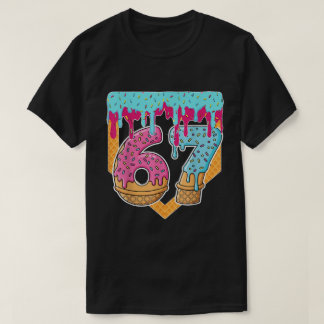 T-shirt 67 Glace Dégoulinante Meme Art
